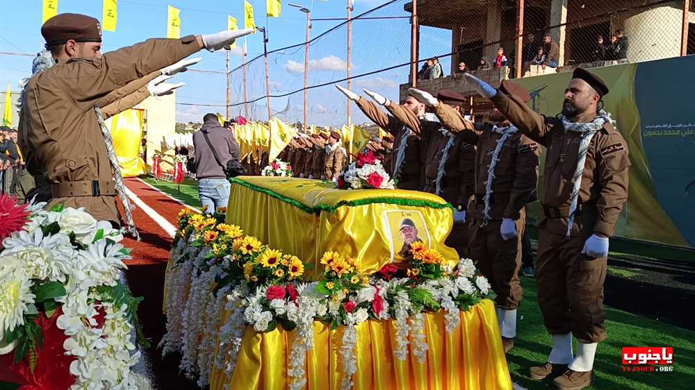 طيردبا : تشييع القائد الجهادي الكبير الحاج علي بحسون 